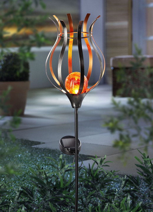- Solarleuchte Romance, in Farbe SCHWARZ