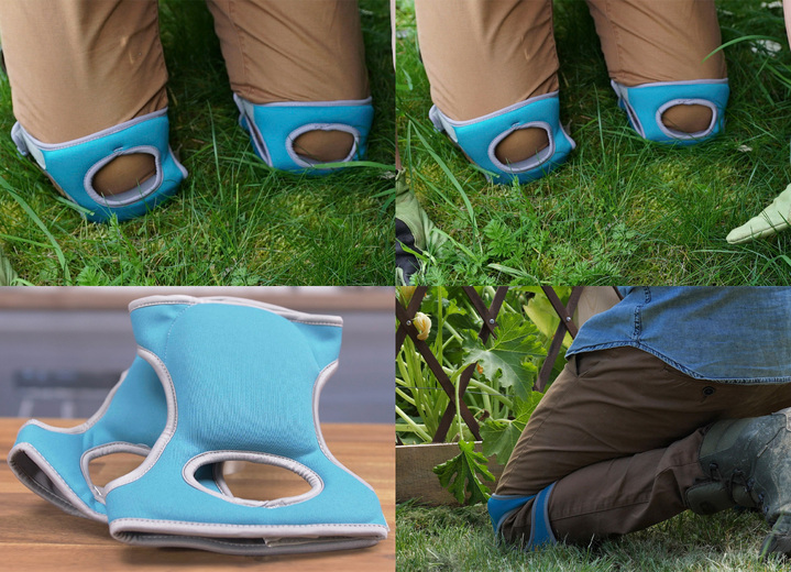 Praktische Hilfsmittel - Knieschoner mit Memory-Schaum Ansicht 5 Praktische Hilfsmittel - Knieschoner mit Memory-Schaum, in Farbe BLAU-GRAU Ansicht 5