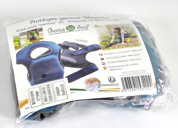 Praktische Hilfsmittel - Knieschoner mit Memory-Schaum Ansicht 6 Praktische Hilfsmittel - Knieschoner mit Memory-Schaum, in Farbe BLAU-GRAU Ansicht 6