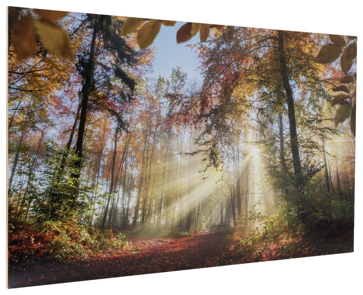 Landschaft - Hochwertige Kunstdruckreproduktion, in Farbe BUNT Ansicht 2