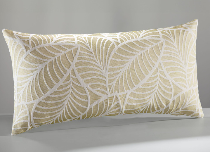 Tagesdecken - Tagesdecke und Kissenbezüge mit naturnahen Blättermotiven, in Größe 873 (Einzelbett, 135x210 cm) bis 924 (Kissenbezug, 40 x 80 cm), in Farbe ROSA Ansicht 15