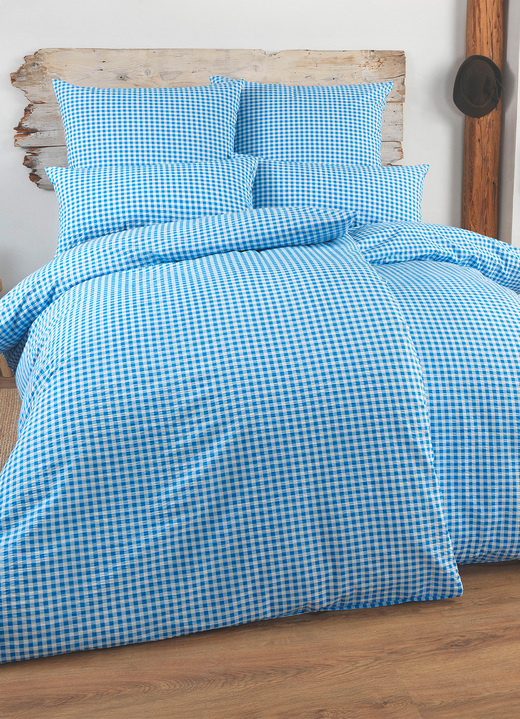 Florella - Bettwäsche-Garnitur mit Reißverschluss, in Größe 111 (40x80 cm + 135x200 cm) bis 115 (80x80 cm + 155x220 cm), in Farbe ROT Ansicht 6