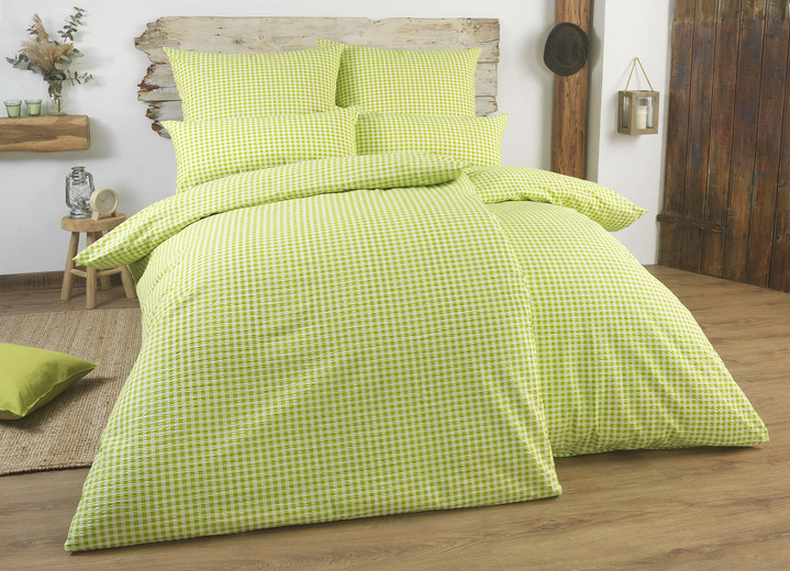 Florella - Bettwäsche-Garnitur mit Reißverschluss, in Größe 111 (40x80 cm + 135x200 cm) bis 115 (80x80 cm + 155x220 cm), in Farbe ROT Ansicht 4