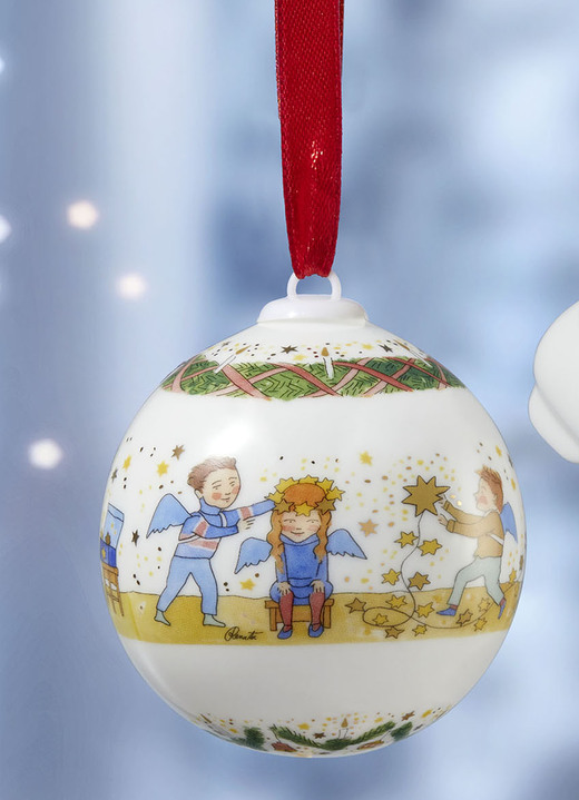 Hutschenreuther - Jahresschmuck 2024 von Hutschenreuther, in Farbe WEISS-BUNT, in Ausführung Jahresstiefel 2024 Ansicht 3