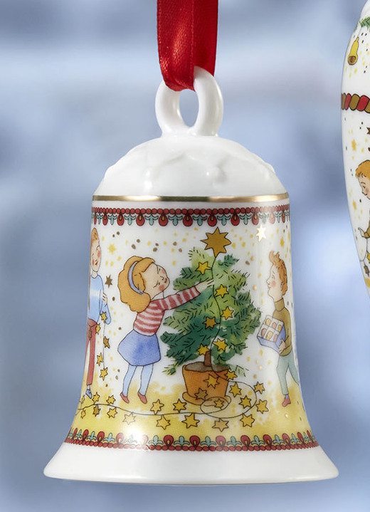 Hutschenreuther - Jahresschmuck 2024 von Hutschenreuther, in Farbe WEISS-BUNT, in Ausführung Jahresstiefel 2024 Ansicht 4