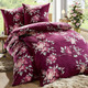- Bettwäsche-Garnitur in Mikrofaser-Fleece, in Farbe LILA – Farbe LILA – Ansicht 1