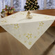 Tischdecken - Tisch- und Raumdekoration, in Größe 101 (Deckchen, 35x 50 cm) bis 404 (Kissenbezug, 40x 40 cm), in Farbe CREME-GOLD – Farbe CREME-GOLD – Ansicht 3