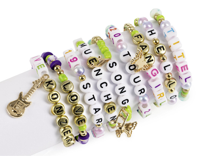 Geschenkideen - Schmuck-Bastelset Armbänder, in Farbe BUNT Ansicht 4