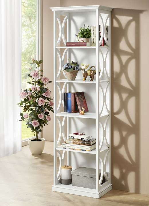 Regale - Regale mit italienischem Charme, in Farbe WEISS, in Ausführung klein Ansicht 1
