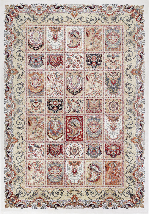 Klassisch - Brücken, Galerie und Teppiche mit Seideneffekt, in Größe 111 (Brücke, 60x110 cm) bis 288 (Teppich, 240x330 cm), in Farbe BEIGE Ansicht 3