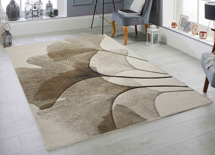 Modern - Hochwertige Designer-Brücken und -Teppiche, in Größe 113 (Brücke, 80x150 cm) bis 282 (Teppich, 200x290 cm), in Farbe BEIGE