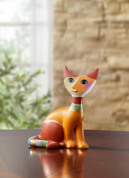 Figuren - Mini-Katze Pablo aus der Rosina Wachtmeister.Kollektion, in Farbe BUNT