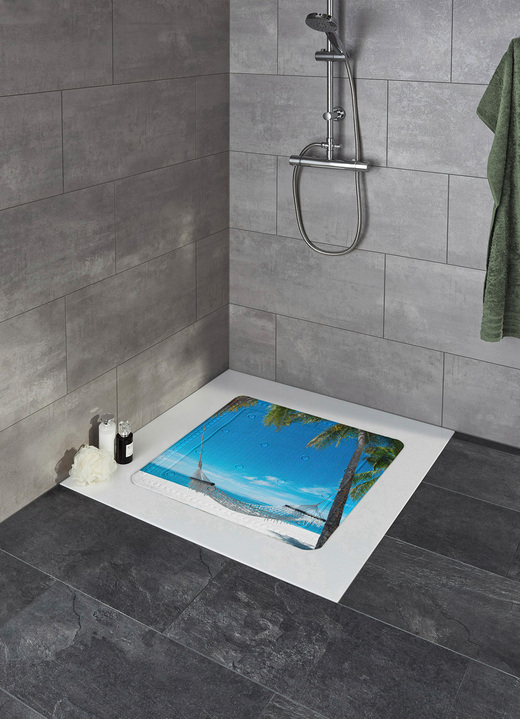 Badezimmeraccessoires - Sicherheits-Einlagen von Kleine Wolke, in Größe 300 (Duscheinlage, 55x55 cm) bis 302 (Nackenpolster, 32x22 cm), in Farbe MULTICOLOR Ansicht 1