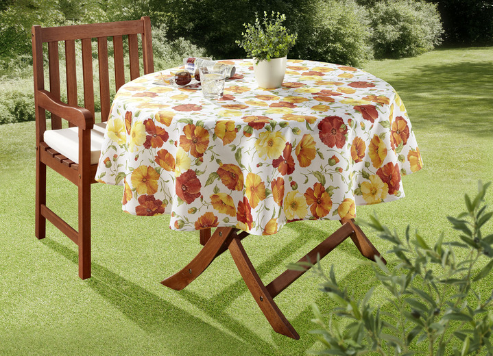 Tischdecken - Tischdecke mit Fleckschutz-Ausrüstung, in Größe 105 (Läufer, 40x140 cm) bis 190 (Tischdecke oval, 140x190 cm), in Farbe MULTICOLOR Ansicht 1