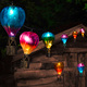Gartenbeleuchtung - Solarlichterkette mit bunten Ballons, in Farbe BUNT – Farbe BUNT – Ansicht 1