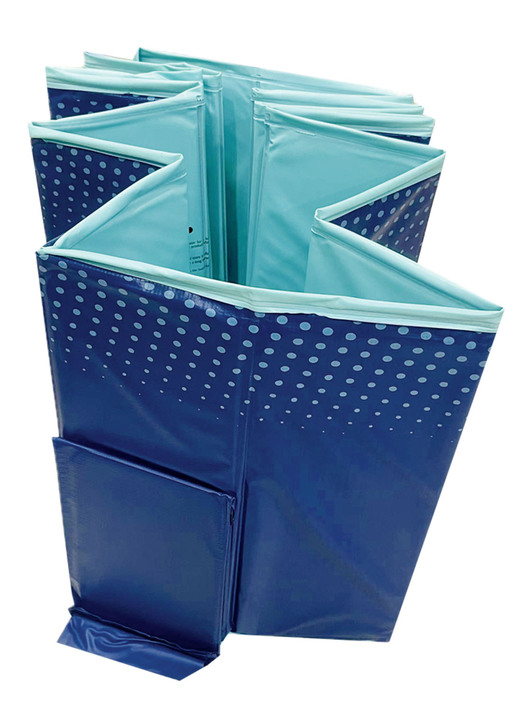 Freizeitspaß - Faltbarer Pool, in Farbe BLAU, in Ausführung Pool Größe S: L166xB107 Ansicht 2