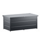Gartenmöbel - Hochwertige Gartentruhe aus Stahlblech, in Farbe ANTHRAZIT, in Ausführung Gartentruhe klein – Farbe ANTHRAZIT – Ansicht 1