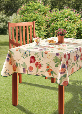 Tischdecken - Wachstuch-Tischdecke für innen und außen, in Größe 108 (Tischdecke, 80x 80 cm) bis 190 (Tischdecke oval, 140x190 cm), in Farbe MULTICOLOR – Farbe MULTICOLOR – Ansicht 