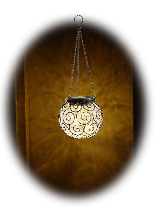 Garten - Solar-Hängekugel, in Farbe SCHWARZ Ansicht 2