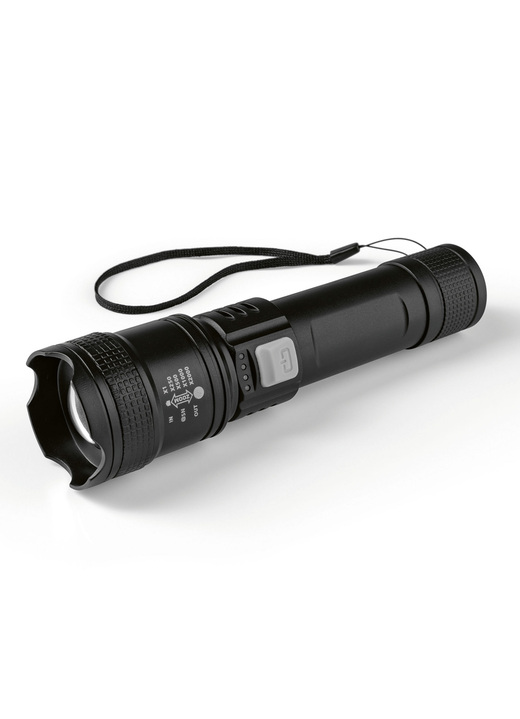 Praktische Hilfsmittel - Akku-Taschenlampe von EASYmaxx, in Farbe SCHWARZ Ansicht 1