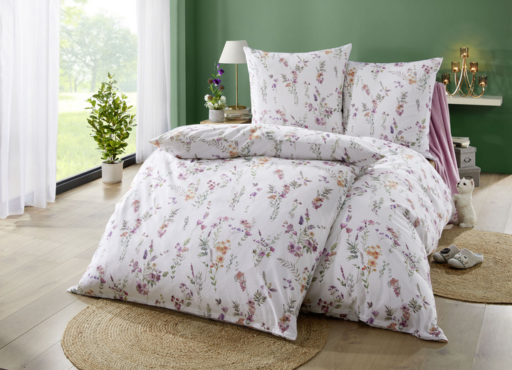 Bettwäschegarnituren - Bettwäsche-Garnitur, in Größe 112 (80x80 cm + 135x200 cm) bis 115 (80x80 cm + 155x220 cm), in Farbe MULTICOLOR Ansicht 2