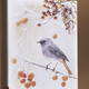 Tiere - Bild Vogel des Jahres 2025 Hausrotschwanz auf Leinwand – Farbe BUNT – Ansicht 1 Tiere - Bild Vogel des Jahres 2025 Hausrotschwanz auf Leinwand, in Farbe BUNT, in Ausführung Hausrotschwanz von der Seite – Farbe BUNT – Ansicht 1