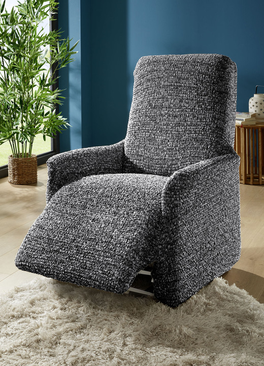 Sessel- & Sofaüberwürfe - Bi-elastische Mikrofaser-Stretchbezüge Ansicht 33 Sessel- & Sofaüberwürfe - Bi-elastische Mikrofaser-Stretchbezüge, in Größe 101 (Sesselbezug) bis 105 (TV-Sessel-Bezug), in Farbe BEIGE Ansicht 33