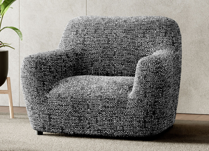 Sessel- & Sofaüberwürfe - Bi-elastische Mikrofaser-Stretchbezüge Ansicht 26 Sessel- & Sofaüberwürfe - Bi-elastische Mikrofaser-Stretchbezüge, in Größe 101 (Sesselbezug) bis 105 (TV-Sessel-Bezug), in Farbe BEIGE Ansicht 26