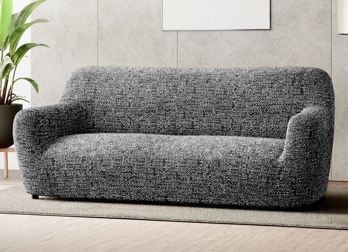 Sessel- & Sofaüberwürfe - Bi-elastische Mikrofaser-Stretchbezüge Ansicht 32 Sessel- & Sofaüberwürfe - Bi-elastische Mikrofaser-Stretchbezüge, in Größe 101 (Sesselbezug) bis 105 (TV-Sessel-Bezug), in Farbe BEIGE Ansicht 32