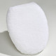 Kleine Wolke - Moderne Badgarnitur von Kleine Wolke – Farbe WEISS-SILBER – Ansicht 11 Kleine Wolke - Moderne Badgarnitur von Kleine Wolke, in Größe 100 (Vorleger halbrund, 50/ 80 cm bis 112 (WC-Deckelbezug mit Kordel, 47/ 50 cm)), in Farbe LILA – Farbe WEISS-SILBER – Ansicht 11