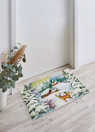 Stimmungsvolle Fußmatte