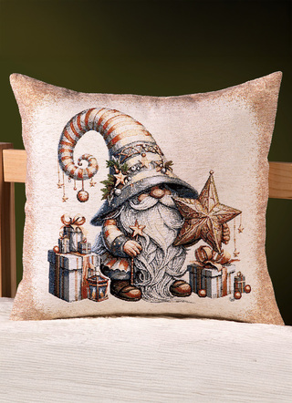 Dekokissen & Hüllen - Kissenbezug Wichtel, in Farbe BUNT