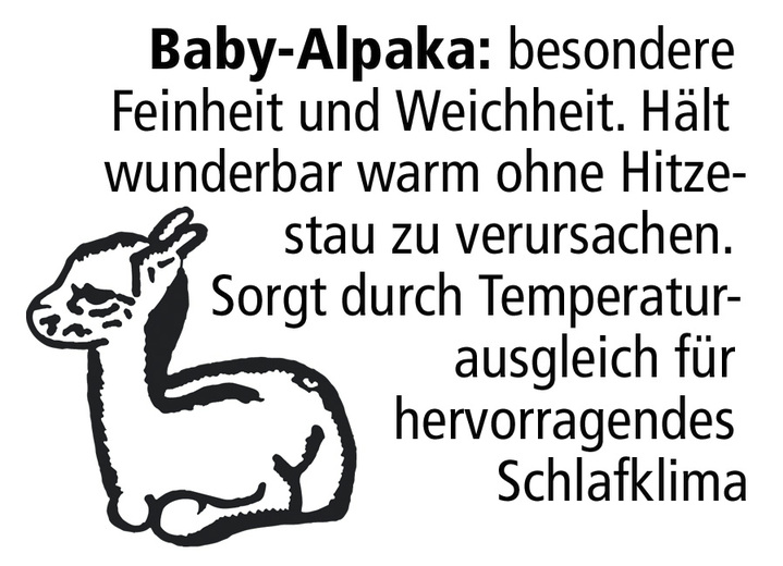 Bettwaren - F.a.n.-Bettwarenprogramm mit feinsten und hochwertigen Edelhaaren Ansicht 3 Bettwaren - F.a.n.-Bettwarenprogramm mit feinsten und hochwertigen Edelhaaren, in Größe 103 (135/200 cm) bis 112 (200/200 cm), in Farbe NATUR, in Ausführung Leicht-Steppbett Ansicht 3