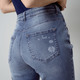 Hosen - Jeans in 5-Pocket-Form, in Größe 019 bis 052, in Farbe BLAU – Farbe BLAU – Ansicht 5
