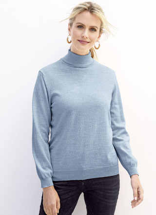 Pullover in Feinstrick