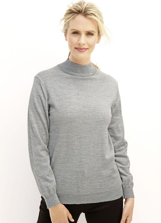 Pullover in Feinstrick