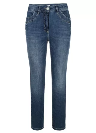 Jeans mit trendiger Waschung