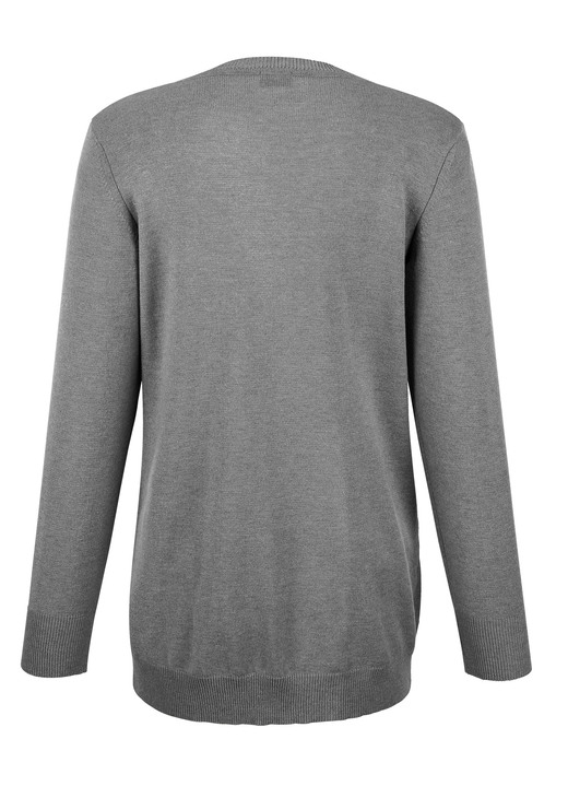 Basics - Strickjacke mit Modal , in Größe 038 bis 052, in Farbe TÜRKIS Ansicht 26