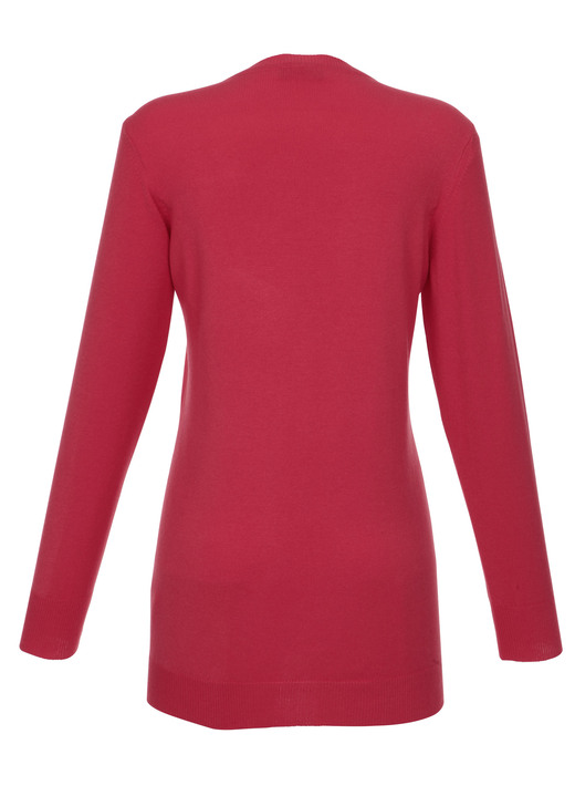 Basics - Strickjacke mit Modal , in Größe 038 bis 052, in Farbe TÜRKIS Ansicht 15