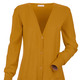 Damenmode - Strickjacke mit Modal  – Farbe OCKER – Ansicht 2 Damenmode - Strickjacke mit Modal , in Größe 038 bis 052, in Farbe SAND – Farbe OCKER – Ansicht 2