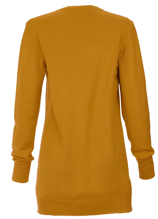 Basics - Strickjacke mit Modal , in Größe 038 bis 052, in Farbe BLAU Ansicht 9