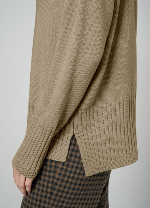 Basics - Pullover mit Kaschmir , in Größe 038 bis 052, in Farbe CAMEL Ansicht 2