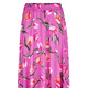 Röcke - Rock mit floraler Dessinierung, in Größe 020 bis 046, in Farbe PINK-GRÜN – Farbe PINK-GRÜN – Ansicht 3
