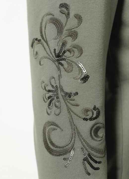 Blazer - Blazer mit Knopfleiste, in Größe 038 bis 052, in Farbe SCHILFGRÜN Ansicht 5