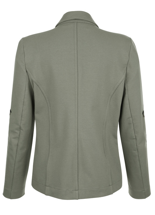 Blazer - Blazer mit Knopfleiste, in Größe 038 bis 052, in Farbe SCHILFGRÜN Ansicht 4
