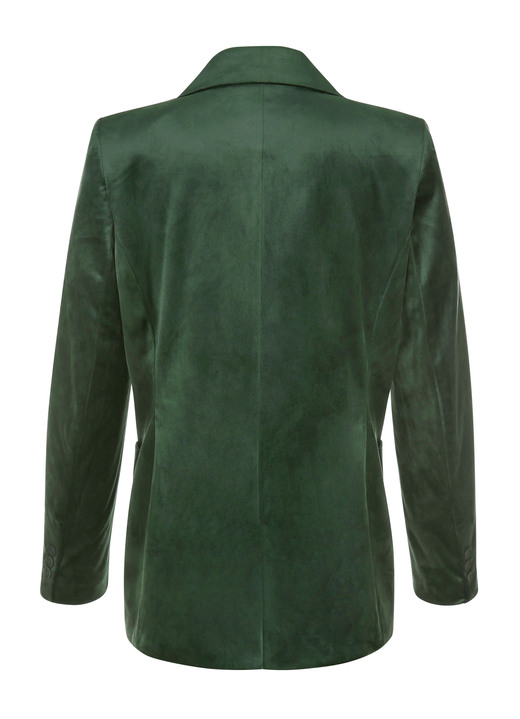 Blazer - Blazer mit Reverskragen, in Größe 038 bis 052, in Farbe TANNENGRÜN Ansicht 4