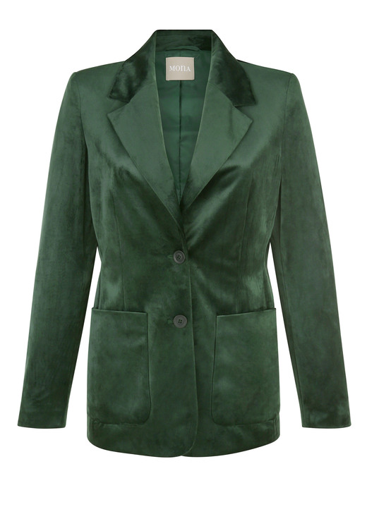 Blazer - Blazer mit Reverskragen, in Größe 038 bis 052, in Farbe TANNENGRÜN Ansicht 3