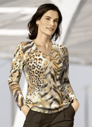 Pullover in Feinstrick
