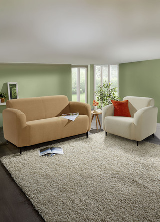 Stretchbezüge mit Struktur