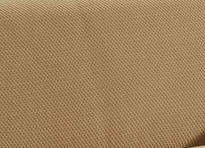 Sessel- & Sofaüberwürfe - Stretchbezüge mit Struktur, in Größe 101 (Sesselbezug) bis 111 (Stuhlbezug, 2er-Set), in Farbe CAMEL Ansicht 2